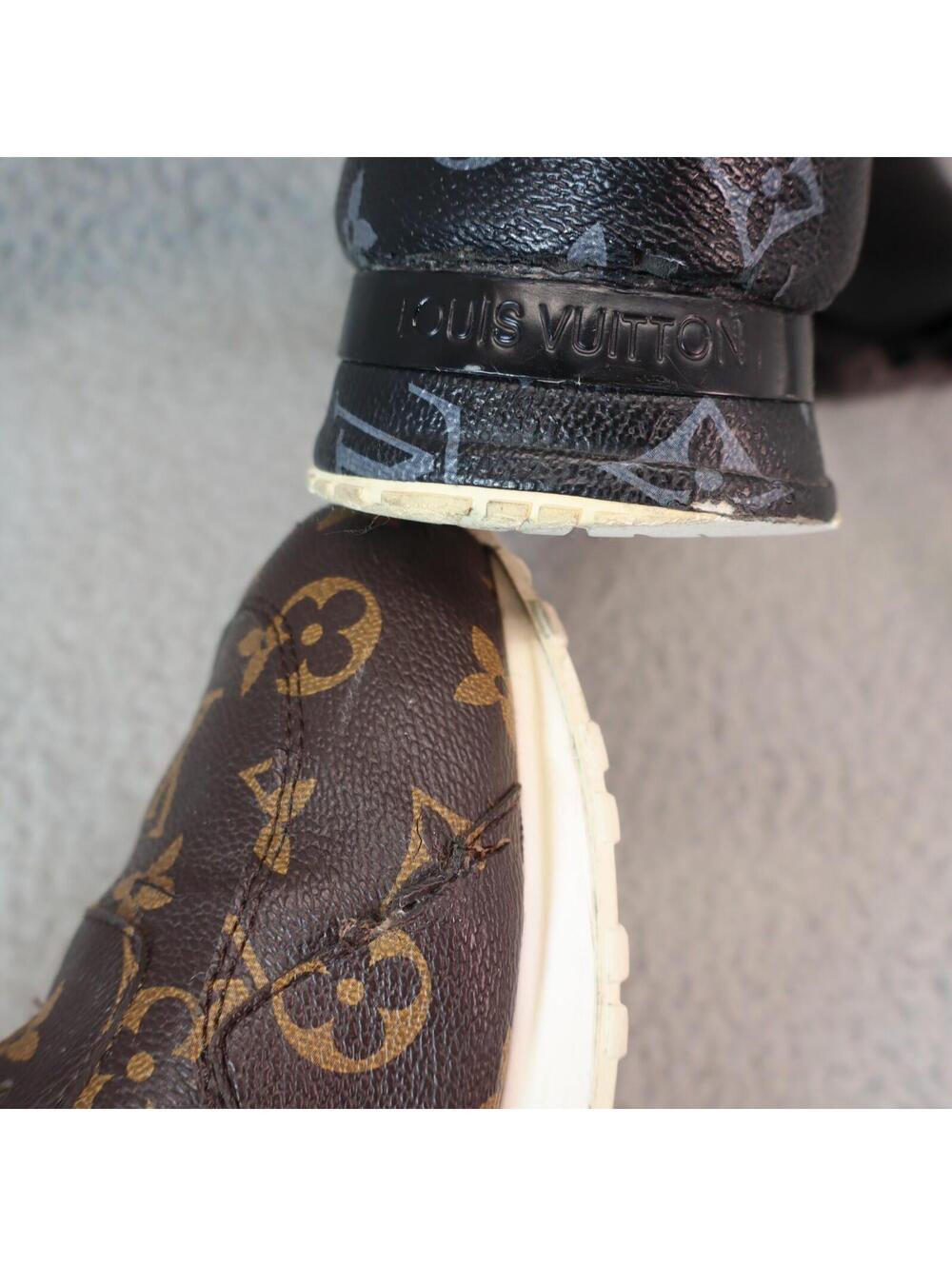 Louis Vuitton Run Away Size 11 / 47? Monogram Canvas Low Top - Picture 11 of 15